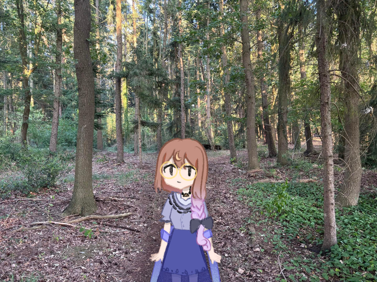 Kayo im Wald